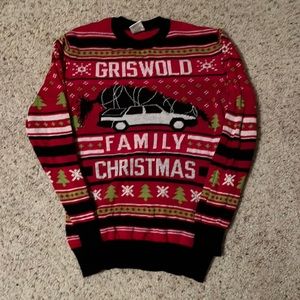 National Lampoon Christmas Vacation Griswold Ugly Christmas Sweater-Used